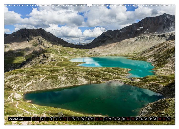 Produktbild: Alpen - Schweiz und Vorarlberg (Wandkalender 2026 DIN A2 quer), CALVENDO Monatskalender