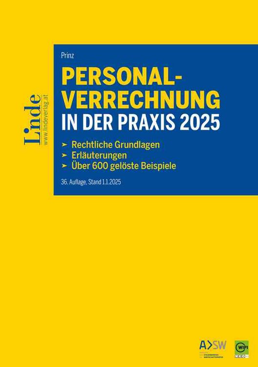Produktbild: Personalverrechnung in der Praxis 2025