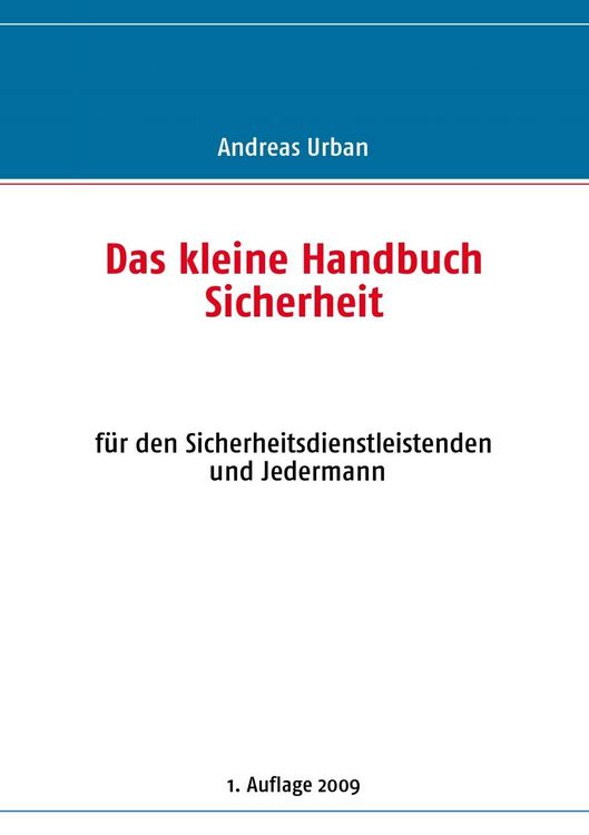 Produktbild: Das kleine Handbuch Sicherheit