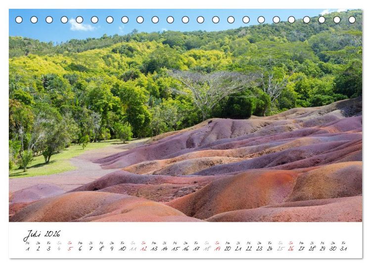 Produktbild: Mauritius - Momente einer Insel (Tischkalender 2026 DIN A5 quer), CALVENDO Monatskalender