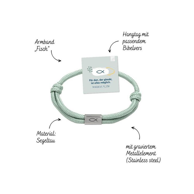 Produktbild: Armband Fisch