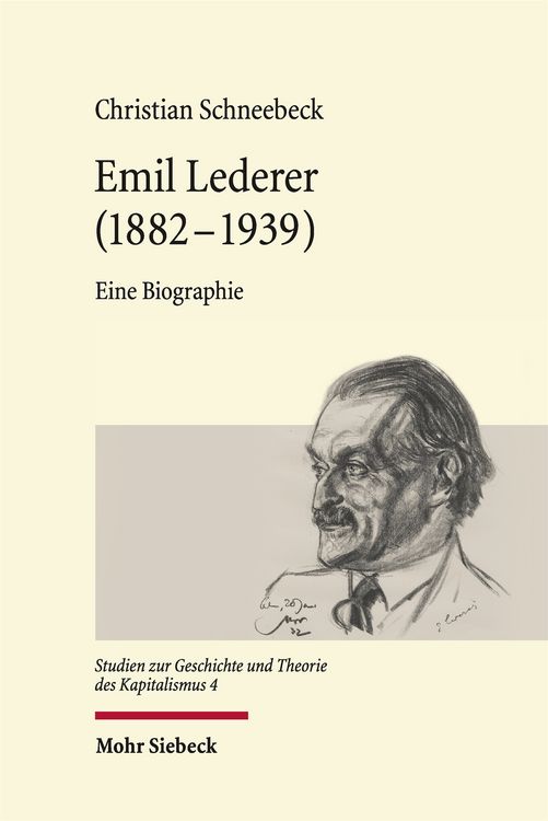 Produktbild: Emil Lederer (1882 &ndash; 1939)
