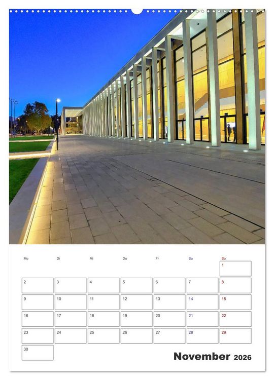 Produktbild: Wiesbaden Terminplaner (Wandkalender 2026 DIN A2 hoch), CALVENDO Monatskalender