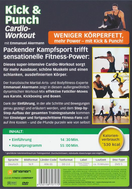 Produktbild: Kick & Punch Cardio-Workout