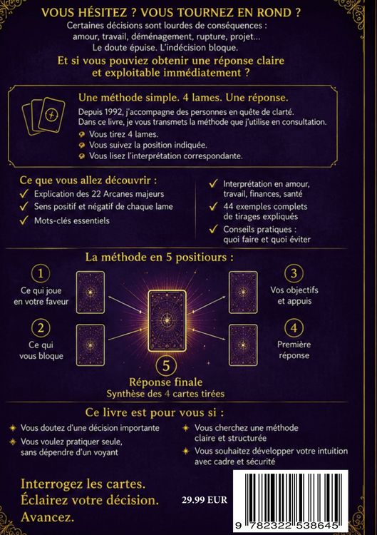Produktbild: Le tarot de Marseille facile !