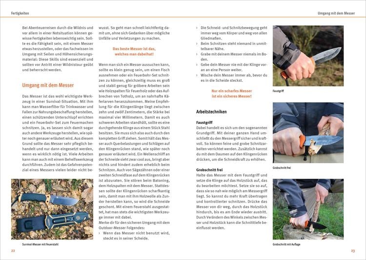 Produktbild: Survival Skills &ndash; Das gro&szlig;e Outdoor-Handbuch