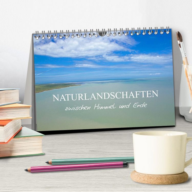 Produktbild: Naturlandschaften zwischen Himmel und Erde (Tischkalender 2026 DIN A5 quer), CALVENDO Monatskalender