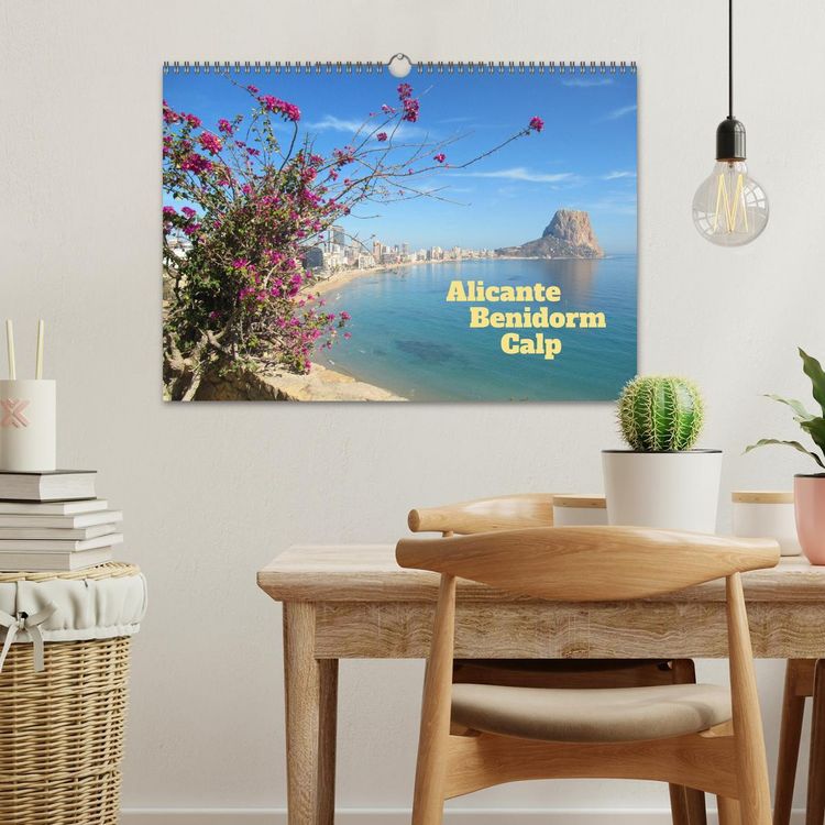 Produktbild: Alicante - Benidorm - Calp (Wandkalender 2026 DIN A3 quer), CALVENDO Monatskalender