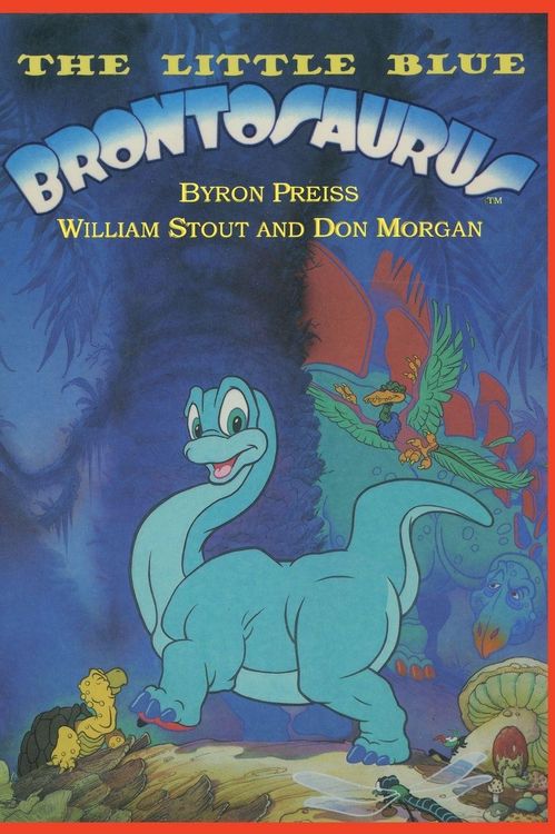 Produktbild: The Little Blue Brontosaurus