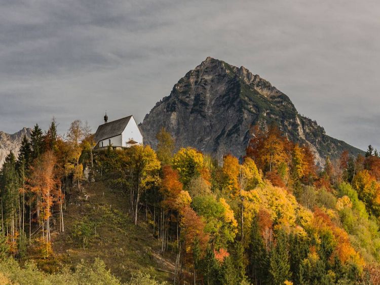 Produktbild: CALVENDO Puzzle Sch&ouml;llanger Burg Kirche | 1000 Teile Lege-Gr&ouml;&szlig;e 64x48cm Foto-Puzzle f&uuml;r gl&uuml;ckliche Stunden