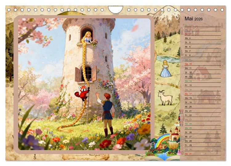 Produktbild: Was macht der denn da? (Wandkalender 2026 DIN A4 quer), CALVENDO Monatskalender