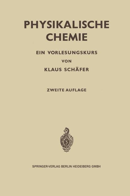 Produktbild: Physikalische Chemie