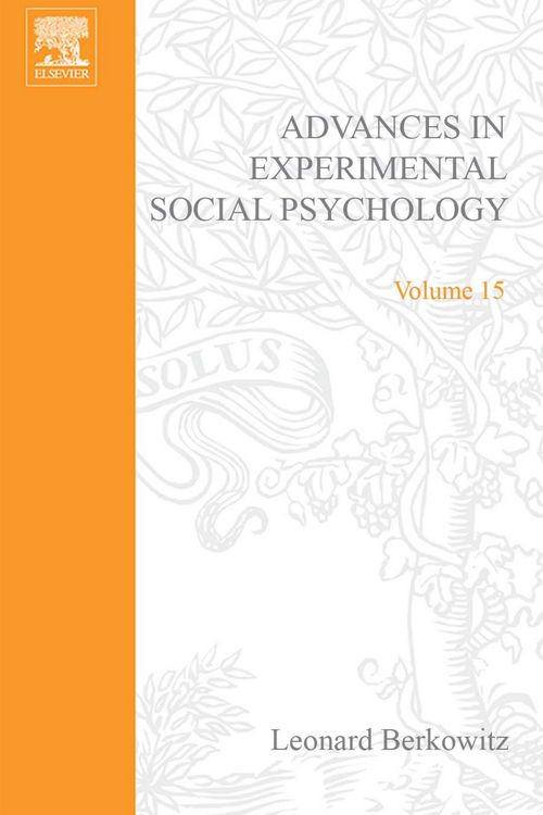 Produktbild: Advances in Experimental Social Psychology