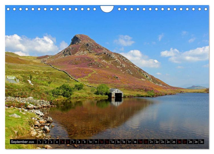 Produktbild: Welsh Landscapes (Wall Calendar 2026 DIN A4 landscape), CALVENDO 12 Month Wall Calendar