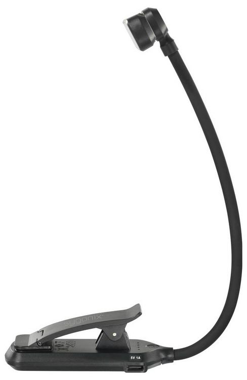 Produktbild: Sygonix SY-6748338 Tischlampe LED 1W Schwarz