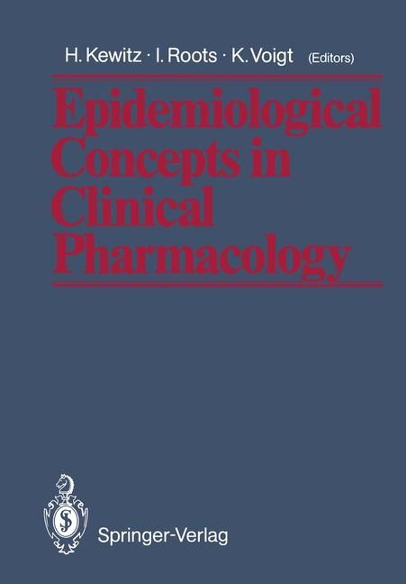 Produktbild: Epidemiological Concepts in Clinical Pharmacology