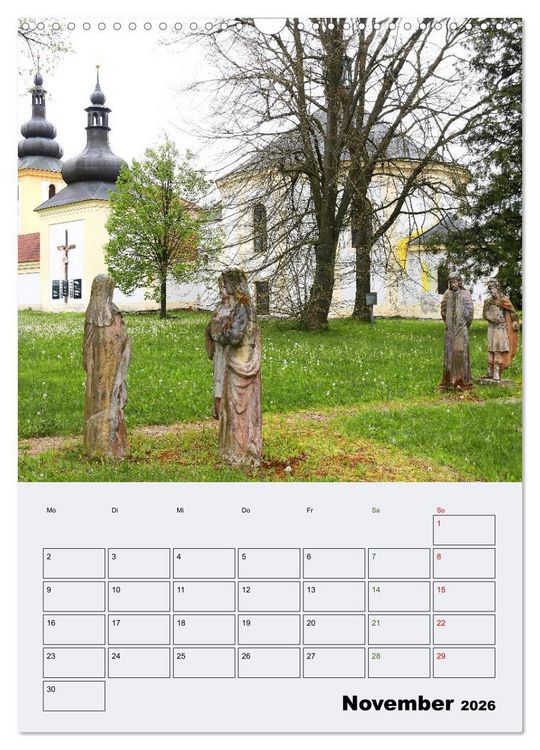 Produktbild: Tschechiens Highlights (Wandkalender 2026 DIN A3 hoch), CALVENDO Monatskalender