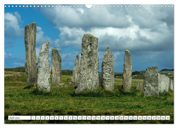 Produktbild: Schottlands wilde Inseln (Wandkalender 2026 DIN A3 quer), CALVENDO Monatskalender