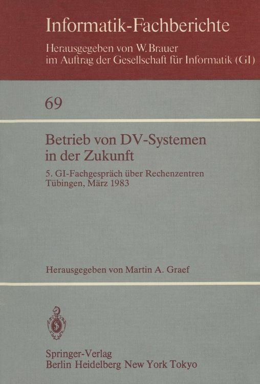 Produktbild: Betrieb von DV-Systemen in der Zukunft
