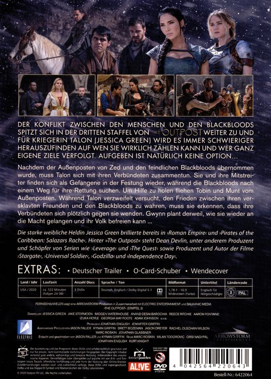 Produktbild: The Outpost - Staffel 3 (Folge 24-36) (Fernsehjuwelen) [3 DVDs]