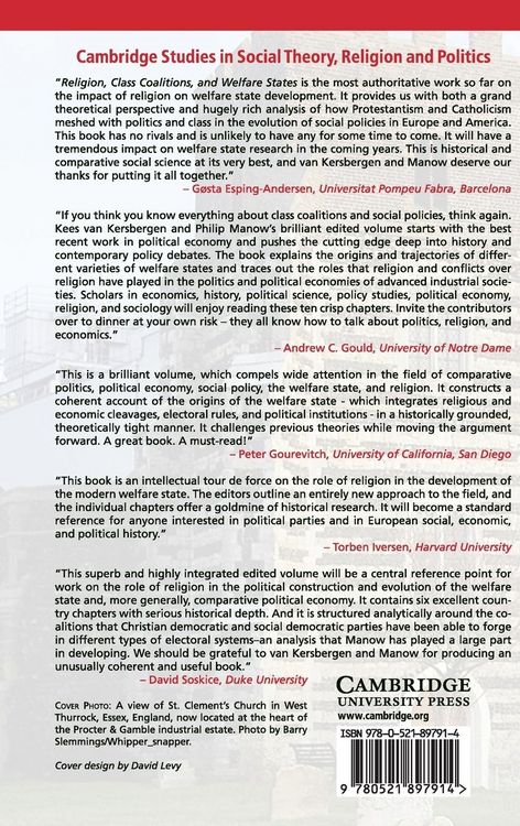 Produktbild: Religion, Class Coalitions, and Welfare States
