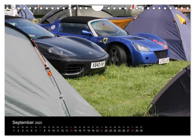 Produktbild: 24 Stunden in Le Mans (Wandkalender 2025 DIN A4 quer), CALVENDO Monatskalender