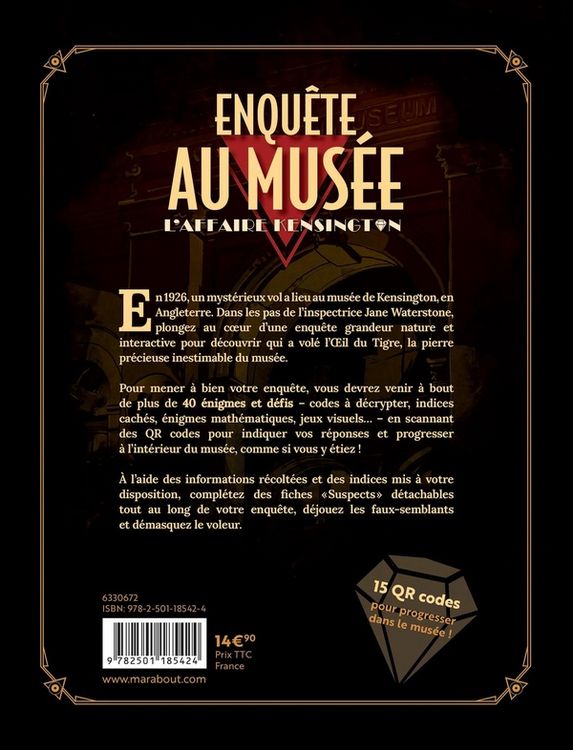 Produktbild: Enqu&ecirc;tes au mus&eacute;e : l'affaire Kensington