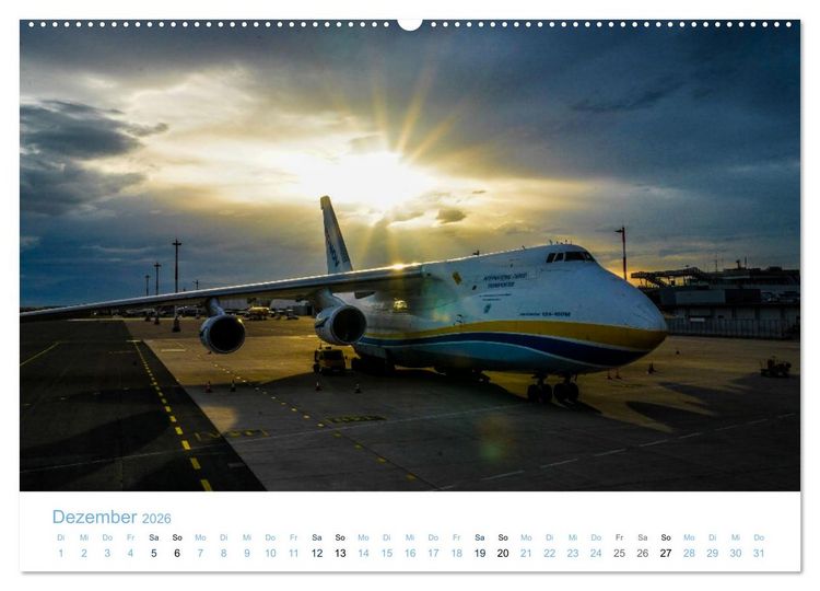 Produktbild: ANTONOV 124 (Wandkalender 2026 DIN A2 quer), CALVENDO Monatskalender