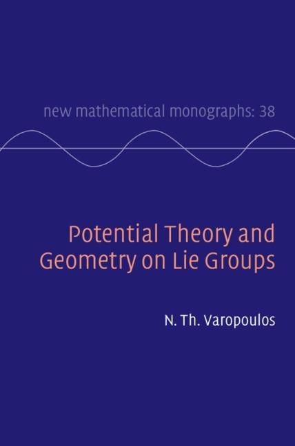 Produktbild: Potential Theory and Geometry on Lie Groups
