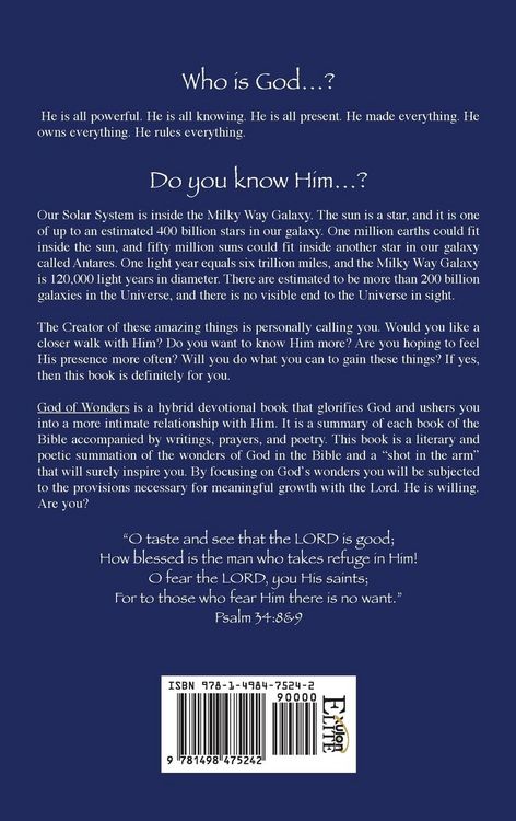 Produktbild: God of Wonders