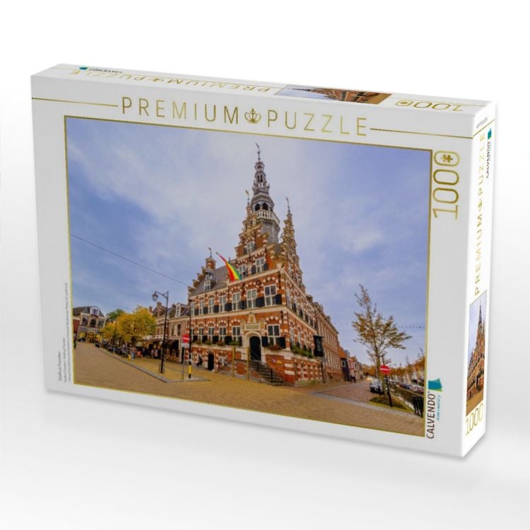 Produktbild: CALVENDO Puzzle Stadhuis Franeker | 1000 Teile Lege-Gr&ouml;&szlig;e 64x48cm Foto-Puzzle f&uuml;r gl&uuml;ckliche Stunden