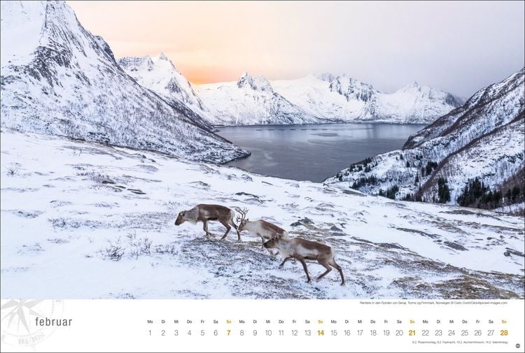 Produktbild: Hurtigruten Globetrotter Kalender 2027 - Von unber&uuml;hrten Fjorden und stillen Bergen