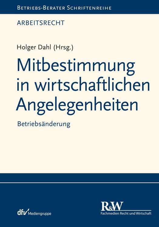 Produktbild: Mitbestimmung in wirtschaftlichen Angelegenheiten