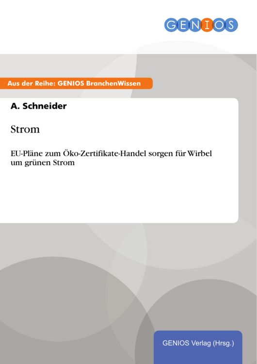 Produktbild: Strom