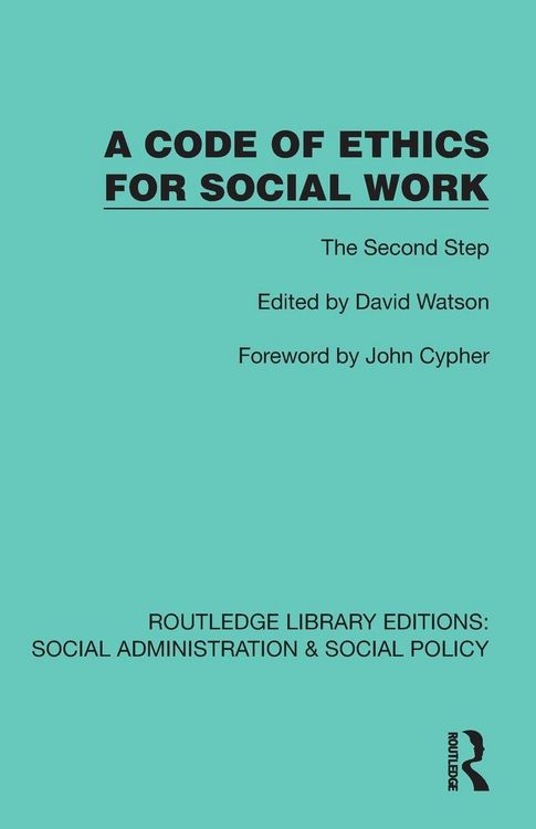 Produktbild: A Code of Ethics for Social Work