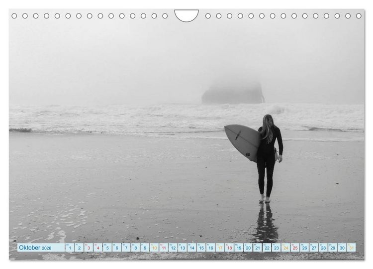 Produktbild: Surfen - so cool (Wandkalender 2026 DIN A4 quer), CALVENDO Monatskalender