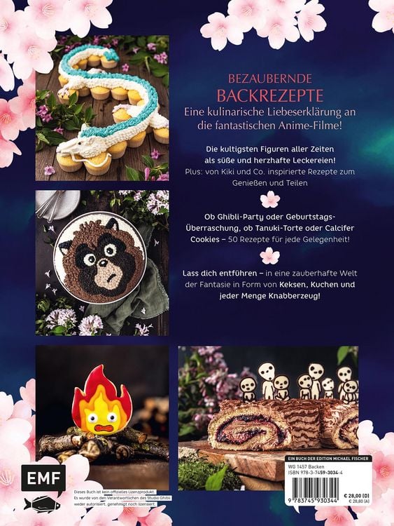 Produktbild: Das inoffizielle Ghibli-Backbuch