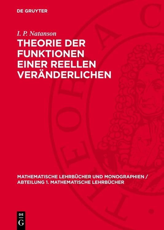 Produktbild: Theorie der Funktionen einer Reellen Ver&auml;nderlichen