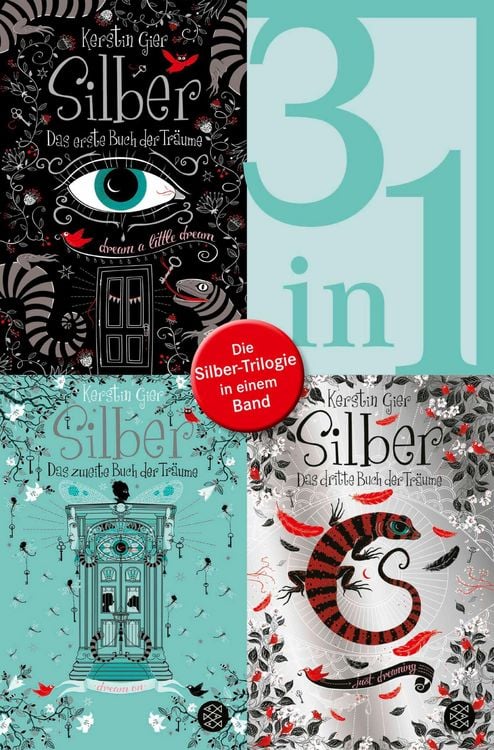 Produktbild: Silber - Das erste Buch der Tr&auml;ume / Das zweite Buch der Tr&auml;ume / Das dritte Buch der Tr&auml;ume - Die Silber-Trilogie in einem Band