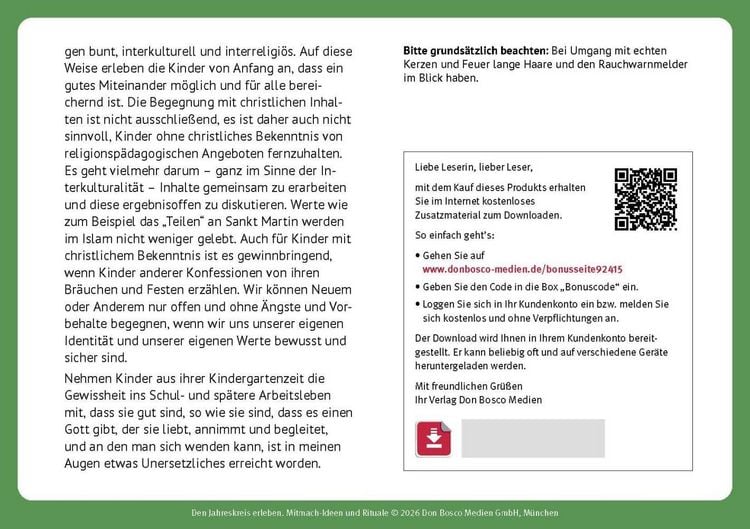 Produktbild: Den Jahreskreis erleben. 30 Mitmach-Ideen und Rituale