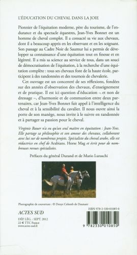 Produktbild: L'&eacute;ducation du cheval dans la joie