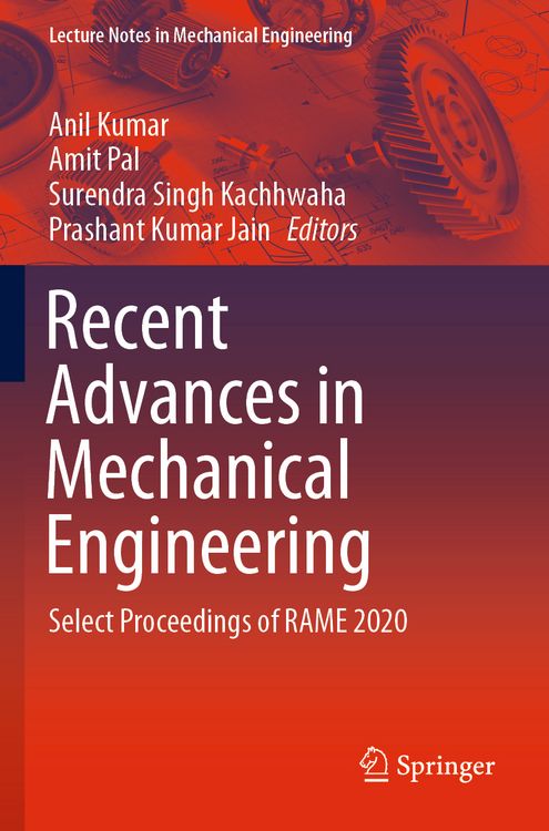 Produktbild: Recent Advances in Mechanical Engineering