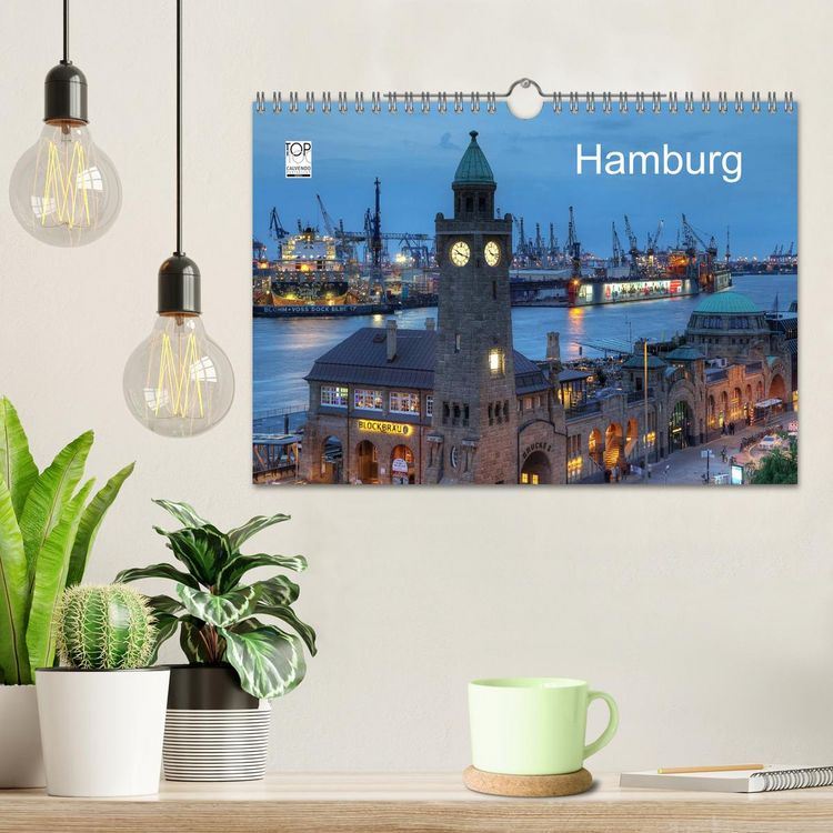 Produktbild: Hamburg (Wandkalender 2026 DIN A4 quer), CALVENDO Monatskalender
