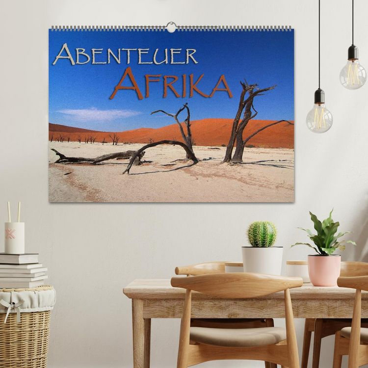 Produktbild: Abenteuer Afrika (Wandkalender 2026 DIN A2 quer), CALVENDO Monatskalender