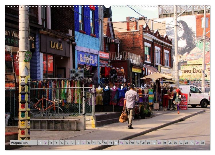 Produktbild: Provinzhauptstadt Toronto (hochwertiger Premium Wandkalender 2026 DIN A2 quer), Kunstdruck in Hochglanz
