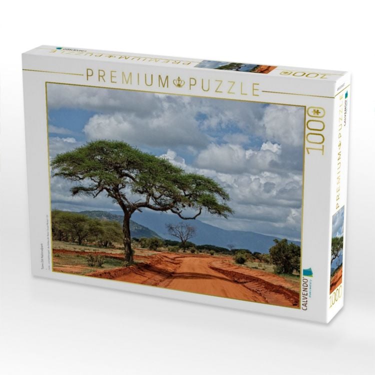 Produktbild: CALVENDO Puzzle Tsavo Ost Nationalpark | 1000 Teile Lege-Gr&ouml;&szlig;e 64x48cm Foto-Puzzle f&uuml;r gl&uuml;ckliche Stunden
