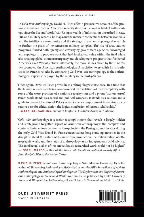 Produktbild: Cold War Anthropology