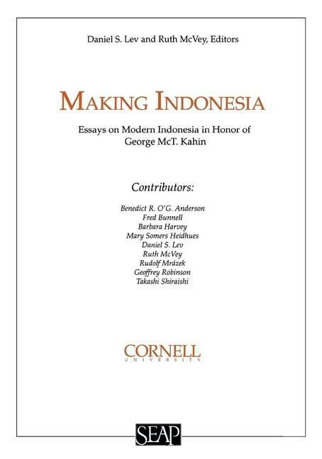 Produktbild: Making Indonesia