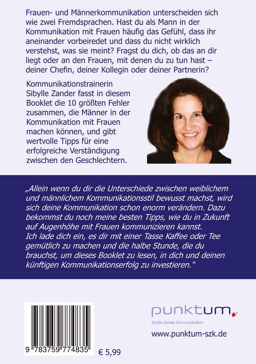 Produktbild: Die 10 gr&ouml;&szlig;ten Fehler, die M&auml;nner in der Kommunikation mit Frauen machen