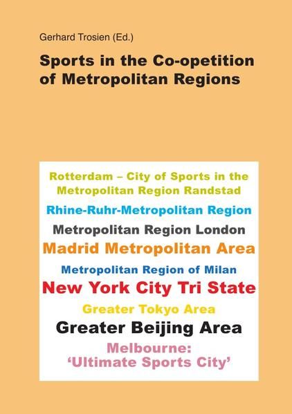 Produktbild: Sports in the Co-opetition of Metropolitan Regions